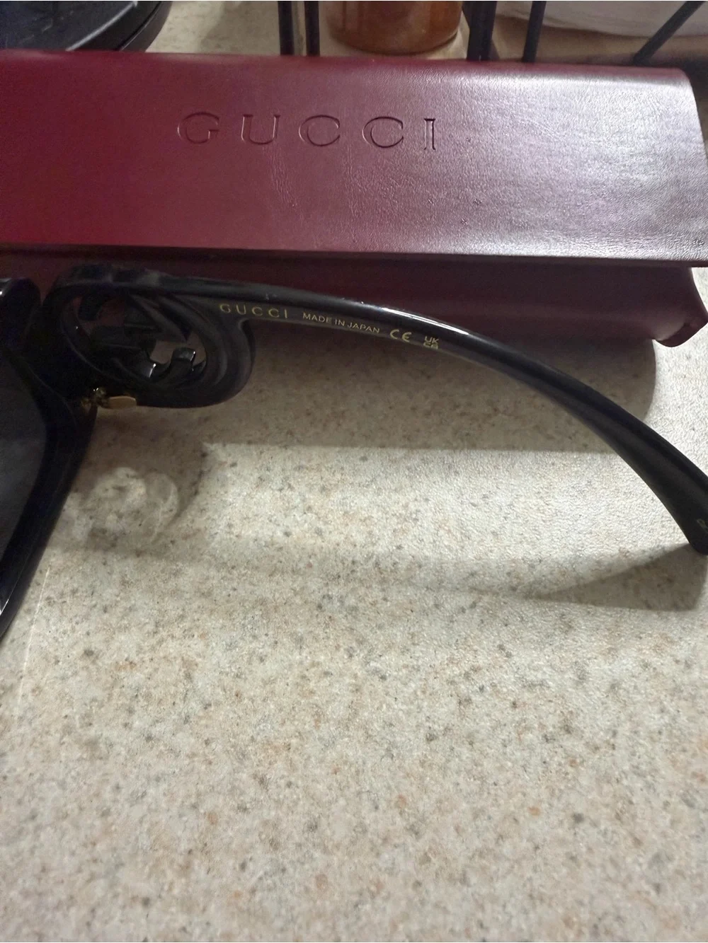 Gucci rectangular sunglasses